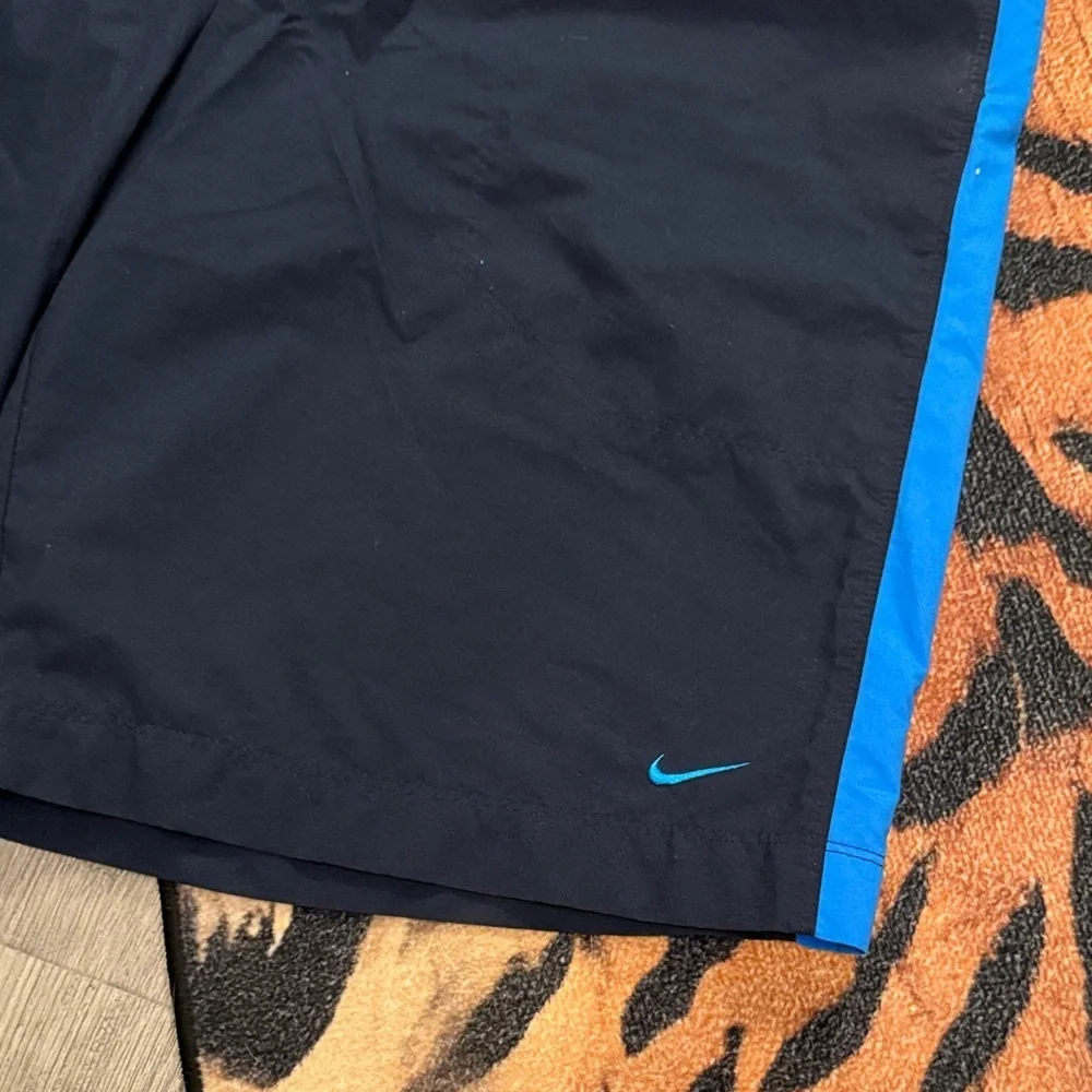 Nike swim trunks blue
